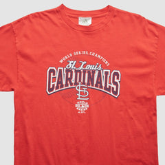 St. Louis Cardinals Adidas 2006 T-Shirt - Red - Vintage T-shirts