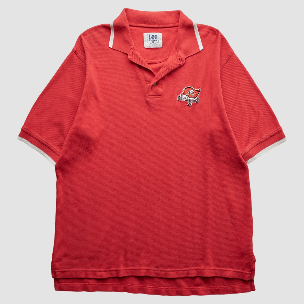 Tampa Bay Buccaneers Lee Apparel 90s Polo - Red