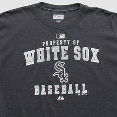 Chicago White Sox Majestic 2009 T-Shirt - Black - Vintage T-shirts