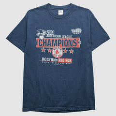 Boston Red Sox Dynasty 2004 T-Shirt - Navy - Vintage T-shirts