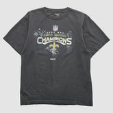 New Orleans Saints Reebok 2009 T-Shirt - Black T-shirts