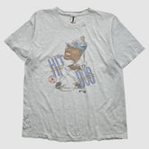 Boston Red Sox Jostens 1995 T-Shirt - Heather Gray - Vintage T-shirts