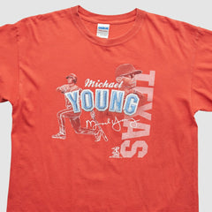 Texas Rangers 2011 T-Shirt - Orange - Vintage T-shirts