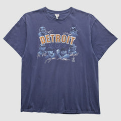 Detroit Tigers 2000s T-Shirt - Navy - Vintage T-shirts