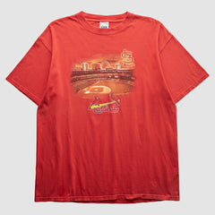 St. Louis Cardinals CSA 2005 T-Shirt - Red - XVintage T-shirts