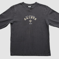 New Orleans Saints NFL 2000s T-Shirt - Black T-shirts
