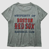 Boston Red Sox 80s T-Shirt - Heather Gray - XXVintage T-shirts