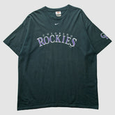 Colorado Rockies Nike 2004 T-Shirt - Blue - 2XVintage T-shirts