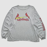 St. Louis Cardinals CSA 2006 T-Shirt - Gray - XVintage T-shirts