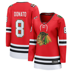 Ryan Donato Chicago Blackhawks Fanatics Women's Centennial Breakaway Player Jersey - Red | US 203466376