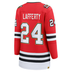 Sam Lafferty Chicago Blackhawks Fanatics Women's Centennial Breakaway Player Jersey - Red | US 203466378