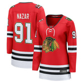 Frank Nazar Chicago Blackhawks Fanatics Women's Centennial Breakaway Player Jersey - Red | US 203466379