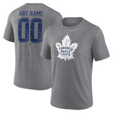 Toronto Maple Leafs Heritage Custom Tri-Blend T-Shirt - Gray | US 203467448
