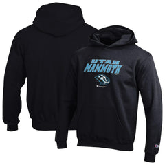 Utah Mammoth Champion Youth Eco Powerblend Hoodie - Black | US 203468136