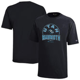 Utah Mammoth Champion Youth Jersey T-Shirt - Black | US 203468140