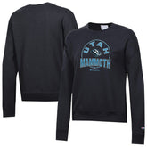 Utah Mammoth Champion Women's Powerblend Fleece Sweatshirt - Black | US 203468143