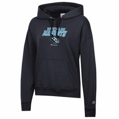 Utah Mammoth Champion Women's Powerblend Fleece Hoodie - Black | US 203468144