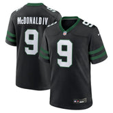 Will McDonald IV New York Jets Alternate Game Jersey - Legacy Black Jerseys
