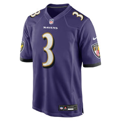 Chidobe Awuzie Baltimore Ravens Team Game Jersey - Purple Jerseys