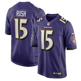 Cooper Rush Baltimore Ravens Team Game Jersey - Purple Jerseys