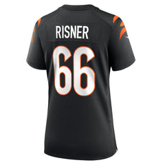 Dalton Risner Cincinnati Bengals Women's Team Game Jersey - Black Jerseys
