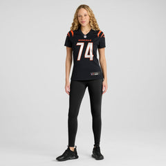 Jalen Rivers Cincinnati Bengals Women's Team Game Jersey - Black Jerseys