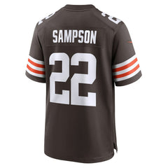 Dylan Sampson Cleveland Browns Team Game Jersey - Brown Jerseys