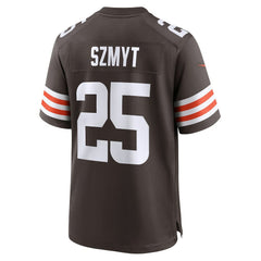 Andre Szmyt Cleveland Browns Team Game Jersey - Brown Jerseys
