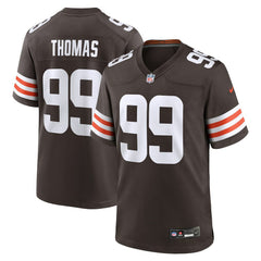 Cameron Thomas Cleveland Browns Team Game Jersey - Brown Jerseys