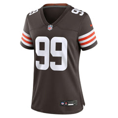 Cameron Thomas Cleveland Browns Women's Team Game Jersey - Brown Jerseys