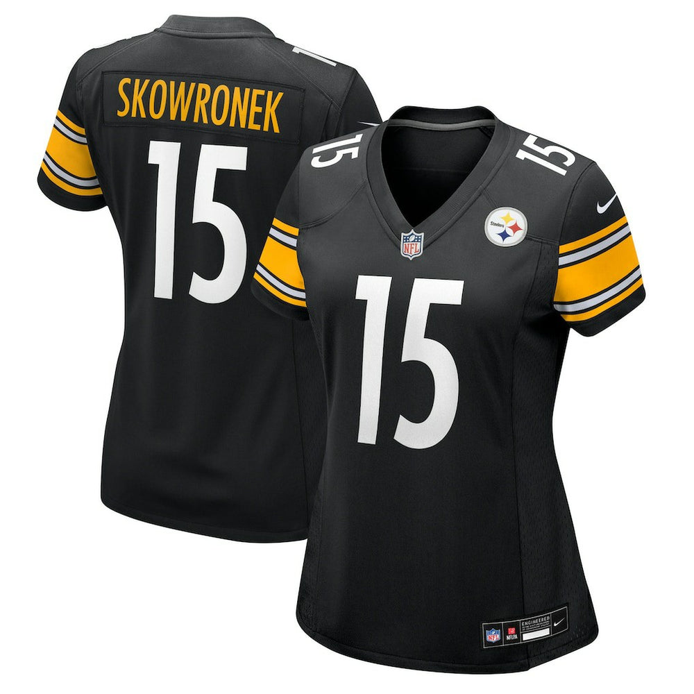 Ben Skowronek Pittsburgh Steelers Women's Team Game Jersey - Black Jerseys