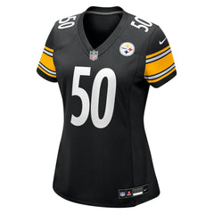 Malik Harrison Pittsburgh Steelers Women's Team Game Jersey - Black Jerseys