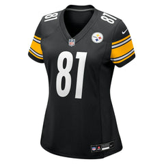 Jonnu Smith Pittsburgh Steelers Women's Team Game Jersey - Black Jerseys