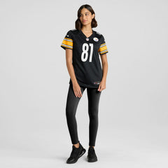 Jonnu Smith Pittsburgh Steelers Women's Team Game Jersey - Black Jerseys