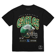 Philadelphia Eagles Unisex Classic Helmet T-Shirt - Black T-shirts