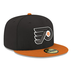 Philadelphia Flyers New Era Core Logo Two-Tone 59FIFTY Fitted Hat - Black | US 203471435