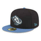 Utah Mammoth New Era Core Logo Two-Tone 59FIFTY Fitted Hat - Black | US 203471443