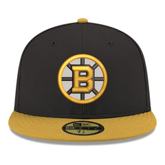 Boston Bruins New Era Core Logo Two-Tone 59FIFTY Fitted Hat - Black | US 203471457