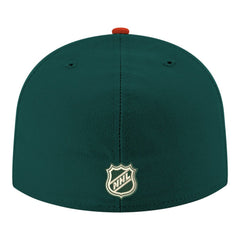 Minnesota Wild New Era Core Logo Two-Tone 59FIFTY Fitted Hat - Green | US 203471459