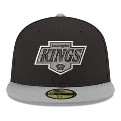 Los Angeles Kings New Era Core Logo Two-Tone 59FIFTY Fitted Hat - Black | US 203471460