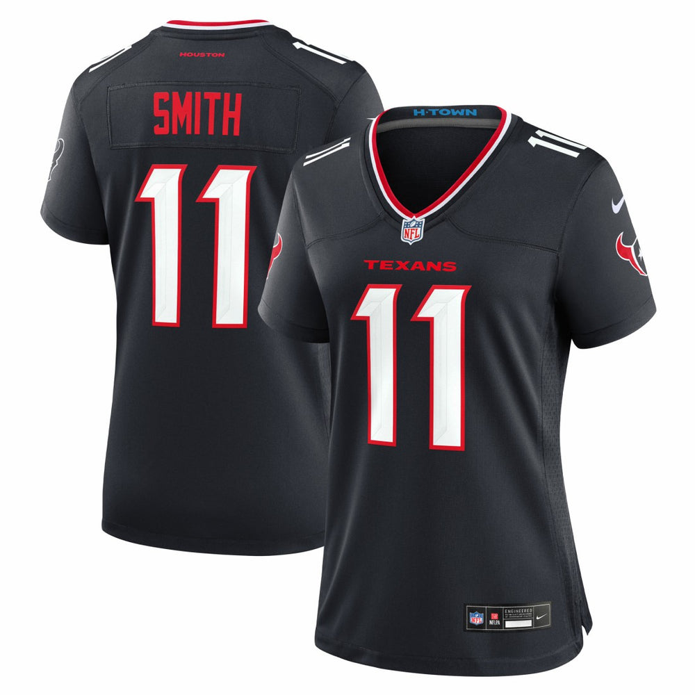 Tremon Smith Houston Texans Women's Team Game Jersey - Navy Jerseys