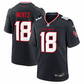 Graham Mertz Houston Texans Team Game Jersey - Navy Jerseys