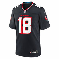 Graham Mertz Houston Texans Team Game Jersey - Navy Jerseys
