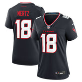 Graham Mertz Houston Texans Women's Team Game Jersey - Navy Jerseys