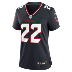 Jaylin Smith Houston Texans Women's Team Game Jersey - Navy Jerseys