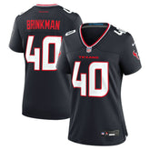 Austin Brinkman Houston Texans Women's Team Game Jersey - Navy Jerseys