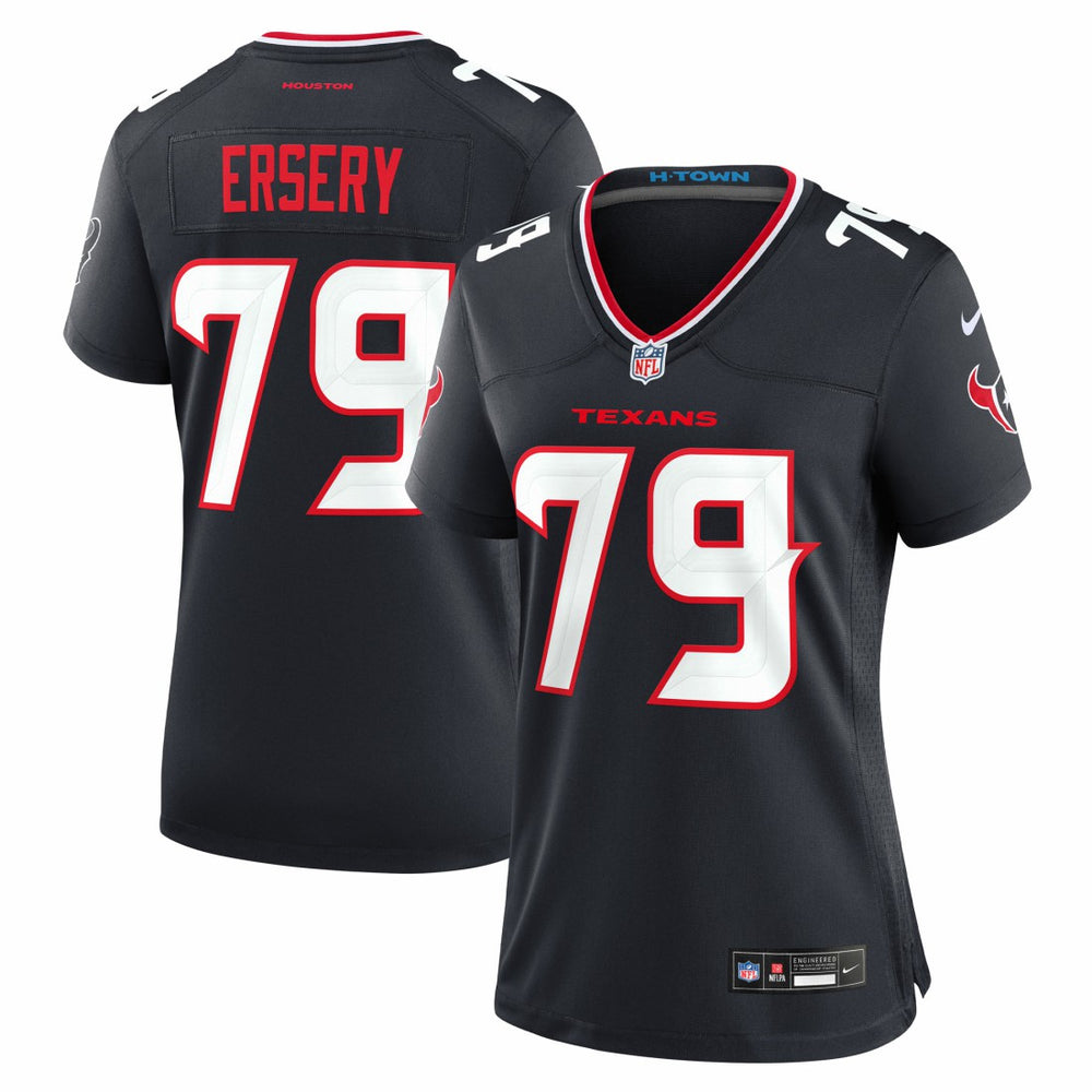 Aireontae Ersery Houston Texans Women's Team Game Jersey - Navy Jerseys