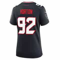 Dylan Horton Houston Texans Women's Team Game Jersey - Navy Jerseys