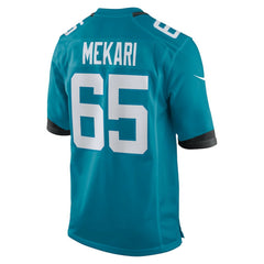 Patrick Mekari Jacksonville Jaguars Team Game Jersey - Teal Jerseys
