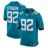 Danny Striggow Jacksonville Jaguars Team Game Jersey - Teal Jerseys